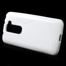 Силиконов калъф / гръб / TPU S-Line за LG G2 mini D620 - бял S Case