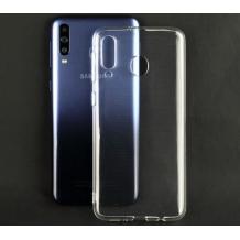 Луксозен силиконов калъф / гръб / TPU 2.0mm за Samsung Galaxy A40 - прозрачен