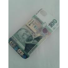 Заден предпазен твърд гръб за Apple iPhone 4 / 4S - банкнота