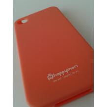Силиконов калъф / гръб / TPU Happymori за Apple iPhone 4 - розов