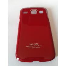 Заден предпазен твърд гръб / капак / SGP за Samsung Galaxy Core I8260 / Samsung Core I8262 - червен