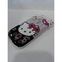 Заден предпазен твърд гръб / капак / за Samsung Galaxy S3 Mini i8190 / SIII mini I8190 - Hello Kitty Art 3