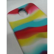 Силиконов предпазен калъф /гръб/ ТПУ за Samsung Galaxy Nexus i9250 - преливащи се цветове / Art 3