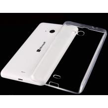 Ултра тънък силиконов калъф / гръб / TPU Ultra Thin за Microsoft Lumia 550 - прозрачен