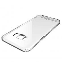 Оригинален силиконов калъф / гръб / TPU Baseus Simple Series за Samsung Galaxy S8 G950 - прозрачен