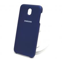 Оригинален твърд гръб за Samsung Galaxy J3 2017 J330 - тъмно син