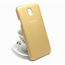 Оригинален твърд гръб за Samsung Galaxy J7 2017 J730 - златист