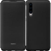 Оригинален калъф Wallet Cover 51992854 за Huawei P30 - черен