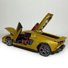 Метална кола с отварящи се врати капаци светлини и звуци Lamborghini Countach 2021 1:24