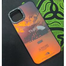 Луксозен неонов твърд гръб / case / за iPhone 13 - The North Face