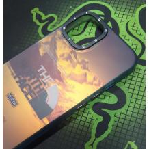 Луксозен неонов твърд гръб / case / за iPhone 15 Pro Max - The North Face