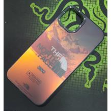 Луксозен неонов твърд гръб / case / за iPhone 14 Pro Max - The North Face