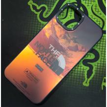 Луксозен неонов твърд гръб / case / за iPhone 15 Pro Max - The North Face