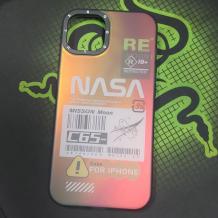 Луксозен неонов твърд гръб / case / за iPhone 13 - NASA