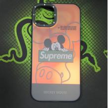 Луксозен неонов твърд гръб / case / за Samsung A14 - Supreme