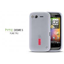 Силиконов калъф ТПУ за HTC Desire S - прозрачен мат