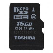 Карта памет Micro SD card Toshiba High Speed 16GB + Micro SD Adapter