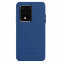 Силиконов калъф / гръб / TPU MOLAN CANO Jelly Case за Samsung Galaxy S10 Lite A91 - тъмно син / мат