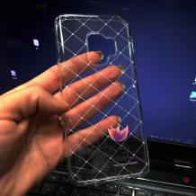 Ултра тънък силиконов калъф / гръб / TPU Ultra Thin за Samsung Galaxy S9 G960 - прозрачен / Victoria`s Secret