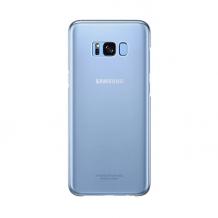 Оригинален гръб Clear Cover EF-QG950CVEGWW за Samsung Galaxy S8 G950 - прозрачен / син