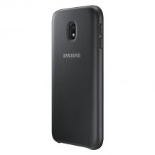 Оригинален гръб Dual Layer Cover EF-PJ330CBEGWW за Samsung Galaxy J3 2017 J330 - черен