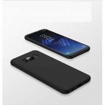 Луксозен силиконов калъф / гръб / TPU 360° KST за Samsung Galaxy Note 8 N950 - черен / лице и гръб