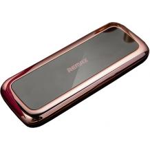 Огледална универсална външна батерия / Universal Power Bank / Micro USB Data Cable 5500mAh - Rose Gold