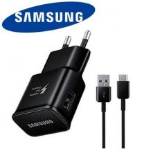 Оригинално зарядно за Samsung Galaxy A02s / Type-C / Quick Charge 15W - чернo