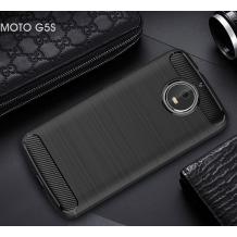 Силиконов калъф / гръб / TPU за Moto G5S - черен / carbon