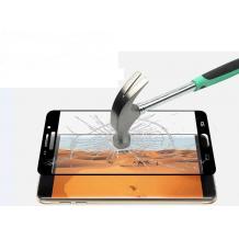 3D full cover Tempered glass screen protector Samsung Galaxy A3 2017 A320 / Извит стъклен скрийн протектор Samsung Galaxy A3 2017 A320 - черен