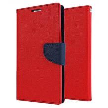 Луксозен кожен калъф Flip тефтер със стойка MERCURY Fancy Diary за Samsung Galaxy Note 8 N950 - червен