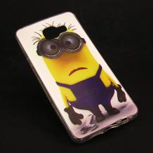 Силиконов калъф / гръб / TPU за Samsung Galaxy A3 2016 A310 - Minion / Миньон / Despicable me / Аз проклетникът