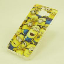 Силиконов калъф / гръб / TPU за Samsung Galaxy A3 2016 A310 - Minions / Миньони / Аз проклетникът / Despicable me