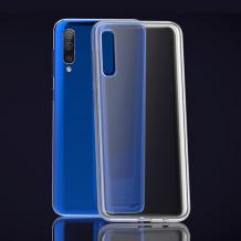 Луксозен силиконов калъф / гръб / TPU 2.0mm за Samsung Galaxy A70 - прозрачен