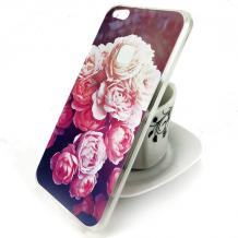 Силиконов калъф / гръб / TPU за Huawei P10 Lite - цветен / рози