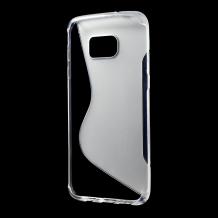 Силиконов калъф / гръб / ТПУ S-Line за Samsung Galaxy S7 Edge G935 - прозрачен