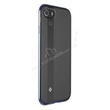 Луксозен гръб TOTU Design BLADE Series за Apple iPhone 7 / iPhone 8 - черен / син кант