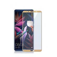 3D full cover Tempered glass screen protector Xiaomi Redmi 5 Plus / Извит стъклен скрийн протектор Xiaomi Redmi 5 Plus - злат