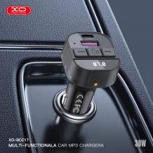 FM Трансмитер за кола XO BCC17 Bluetooth MP3 car charger 30W