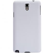 Твърд калъф / гръб / за Samsung Galaxy Note 3 Neo N7505 - бял / мат