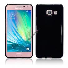 Ултра тънък силиконов калъф / гръб / TPU Ultra Thin Candy Case за Samsung Galaxy A3 2016 A310 - черен