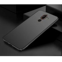 Луксозен твърд гръб за Nokia 7 Plus - черен