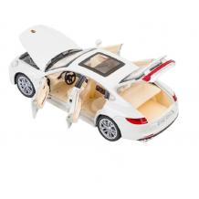 Метална кола със звук и светлини Porsche Panamera 1/24 - бял