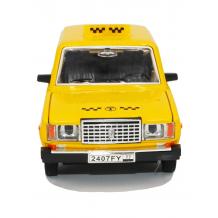 Метална кола Lada 2107 Taxi 1:24