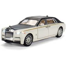 Метална кола с отварящи се врати капаци светлини и звуци Rolls-Royce Phantom 1:24