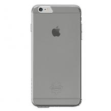 Луксозен силиконов калъф / гръб / TPU Softshell TUNEWEAR за Apple iPhone 7 / iPhone 8 - прозрачен / сив