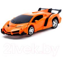 Кола с дистанционно управление трансформърс - оранжева