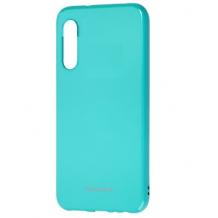 Силиконов калъф / гръб / TPU MOLAN CANO Jelly Case за Samsung Galaxy A50 / A50S / A30S - мента / брокат