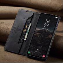 Луксозен кожен калъф Flip тефтер Autspace със стойка за Huawei Pura 70 Ultra - черен