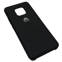 Оригинален гръб Silicone Cover за Huawei Mate 20 Pro - черен